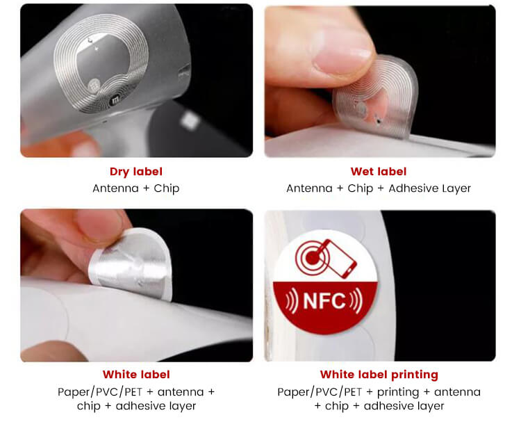 Programmable NTAG215 NFC Tag