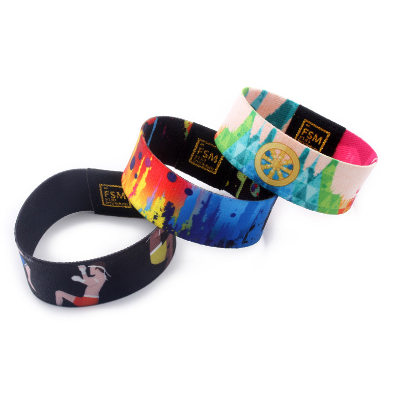 Polyester Stretch NFC Elastic Wristband