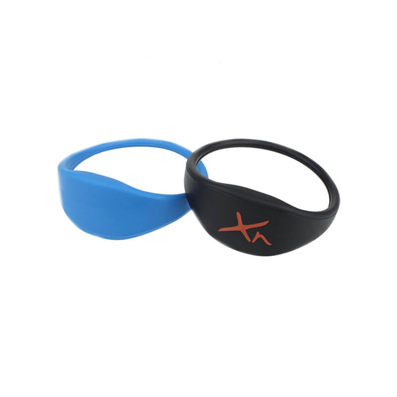13.56MHz RFID NTAG213 NTAG215 NTAG216 NFC Silicone Wristband Bracelet Manufacturer