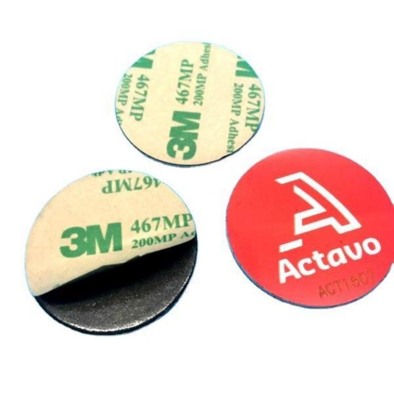 PVC Custom Printable NTAG213 NTAG215 NTAG216 NFC Anti-metal Tag Manufacturer