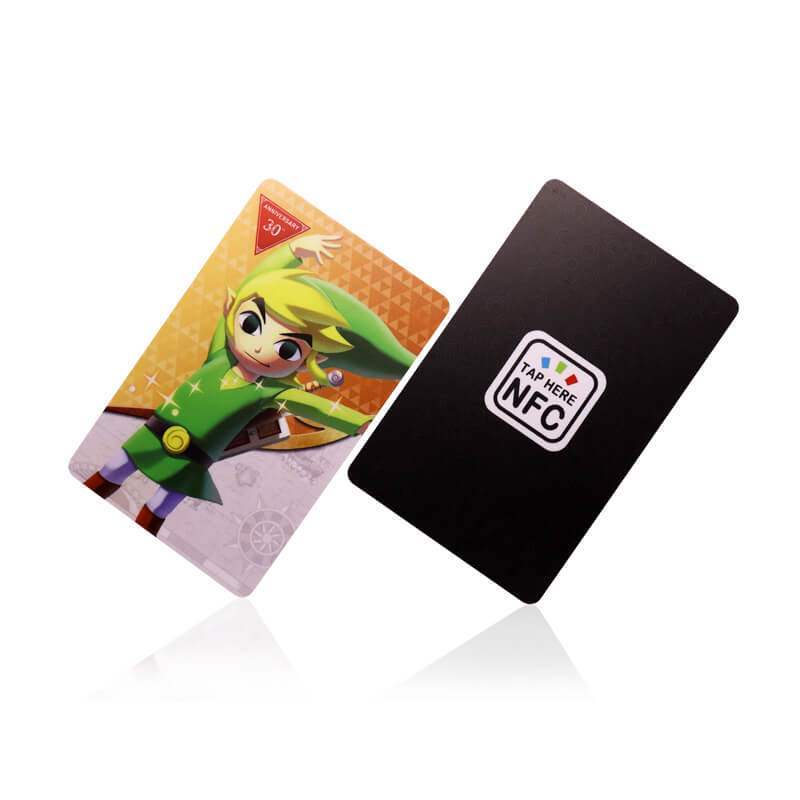 Custom Printing 13.56Mhz NFC Programmable PET PVC NTAG213 Game Card