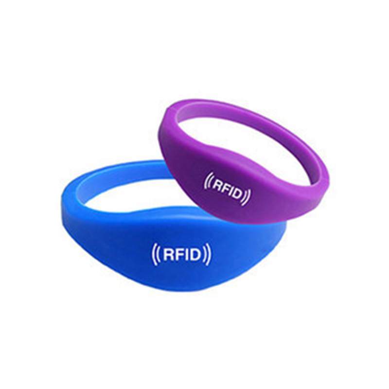 ISO14443A RFID Custom MIFARE Classic EV1 1K Silicone Wristband  Bracelet