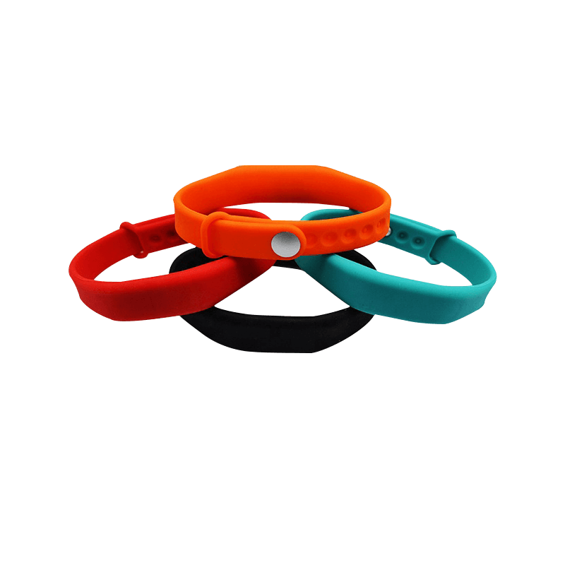 NTAG213 Silicone Wristband For Social Media