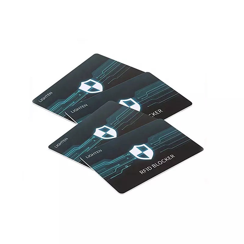 Wholesale Customized Logo Printable RFID Blocking Card Custom Printed