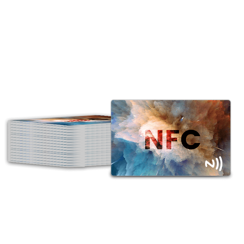 Customized Printable NFC Passive 13.56MHz NTAG213 Smart PVC Card Manufacturer