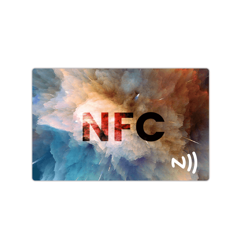 Customized Printable NFC Passive 13.56MHz NTAG213 Smart PVC Card Manufacturer