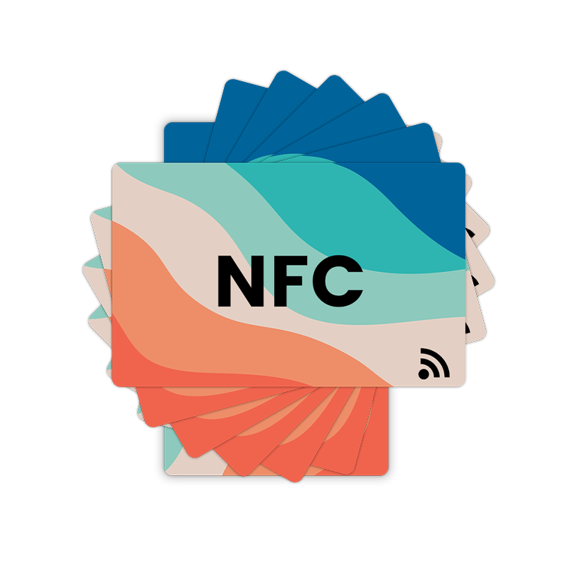 ISO14443A Custom Passive HF PVC 13.56MHz NFC Smart Card Manufacturer