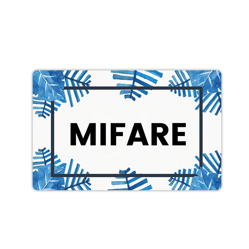Customized PVC RFID Security Contactless 13.56Mhz NFC MIFARE Card Manufacturer