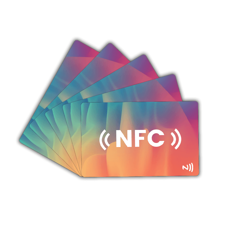 Wholesale Custom 13.56MHz Rewritable NFC Tag RFID NTAG215 Card Manufacturer