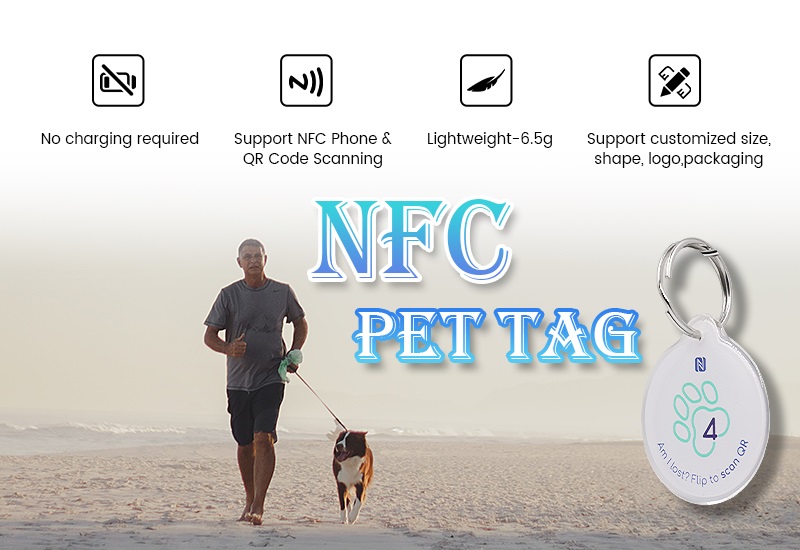 Waterproof Epoxy NFC PET Tag