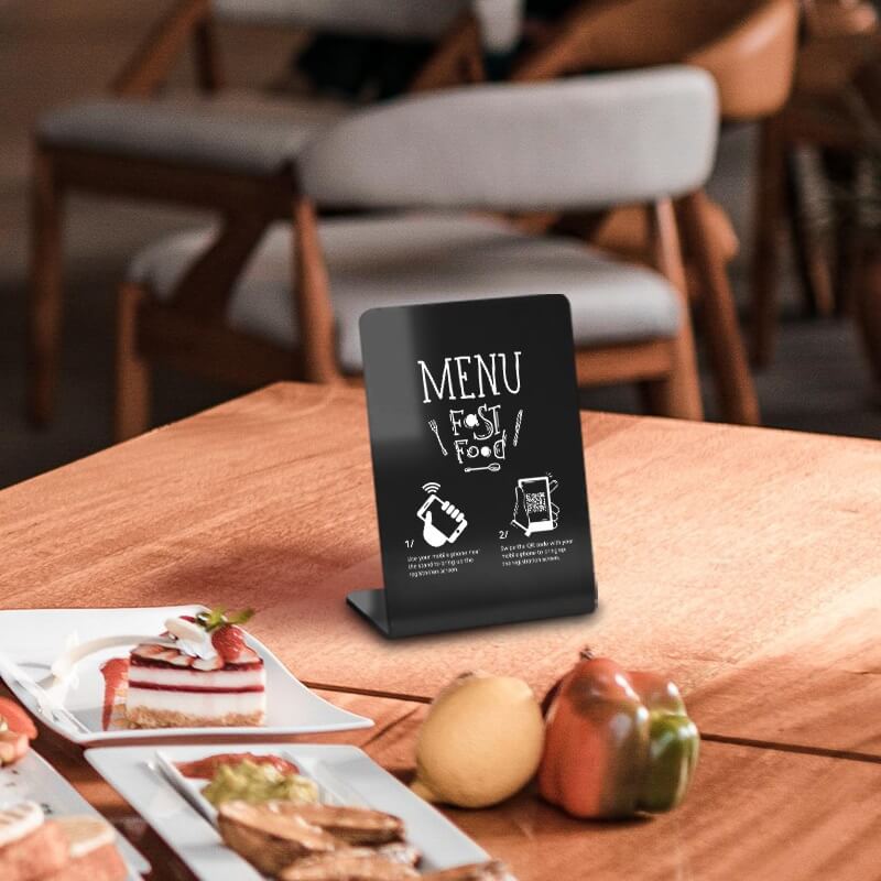 Custom NFC Menu Stand