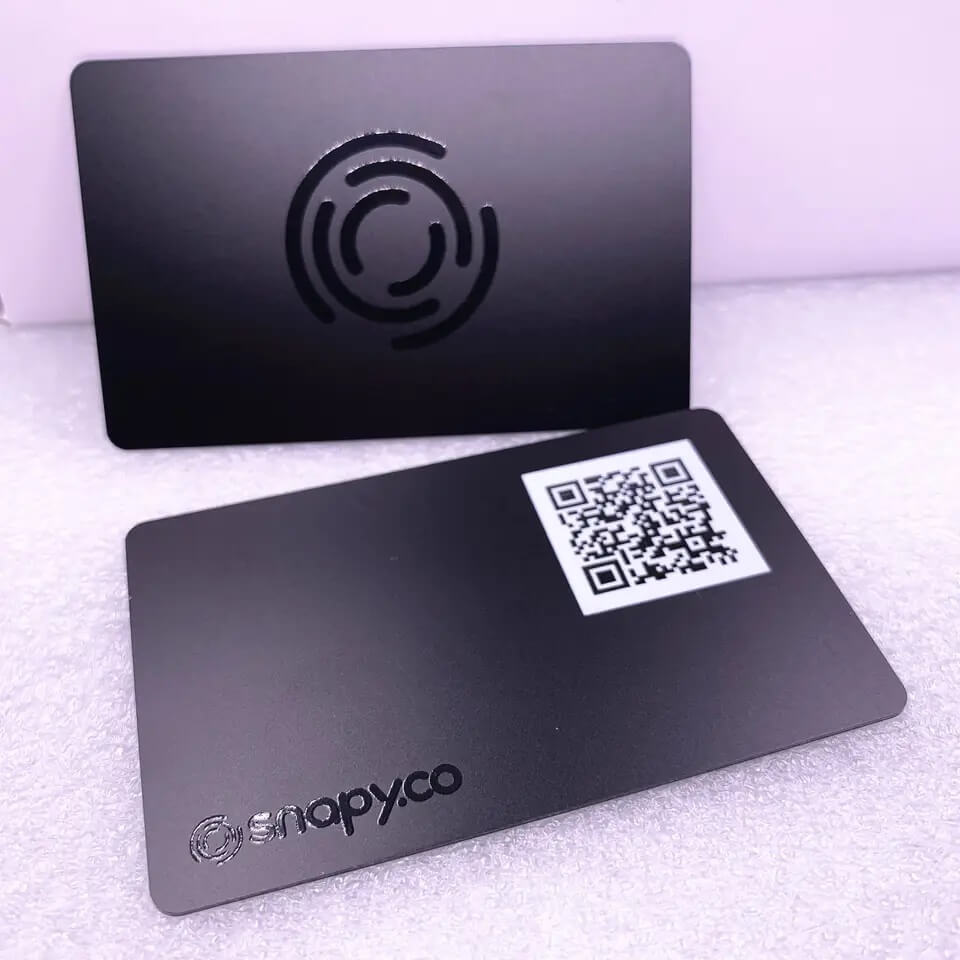 Custom Programmable 13.56MHz Digital Business NFC Social Media Card Manufacturer