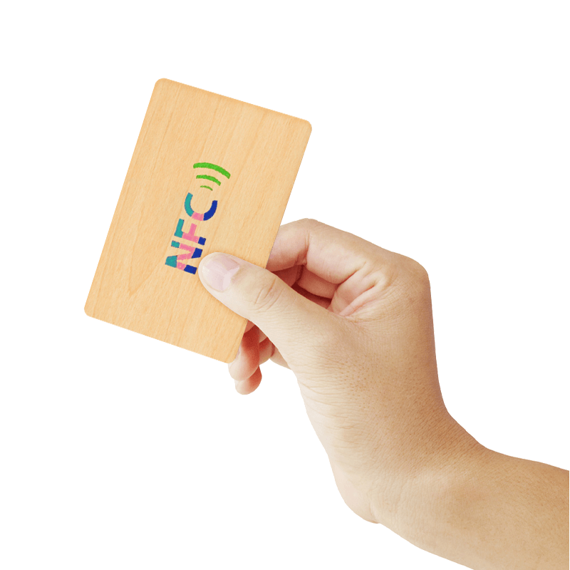 Custom Printed NFC Wooden Card