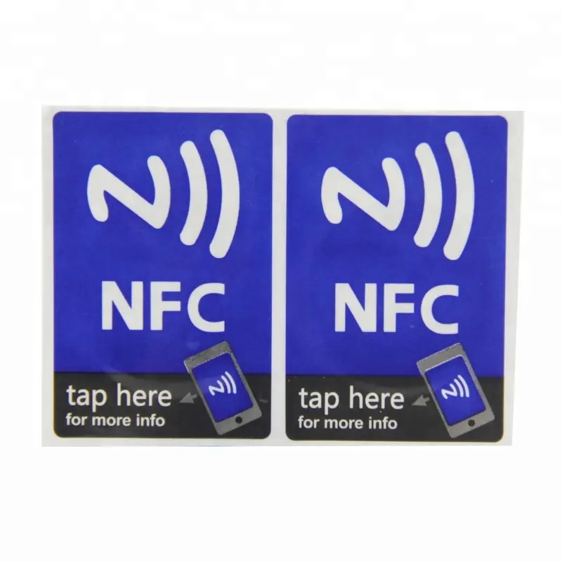 Wholesale Custom 13.56MHz NFC PVC MIFARE 1K Sticker Tag Manufacturer